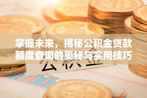 西螺掌握未来，揭秘公积金贷款额度查询的奥秘与实用技巧