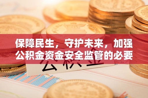 西螺保障民生，守护未来，加强公积金资金安全监管的必要性与实践