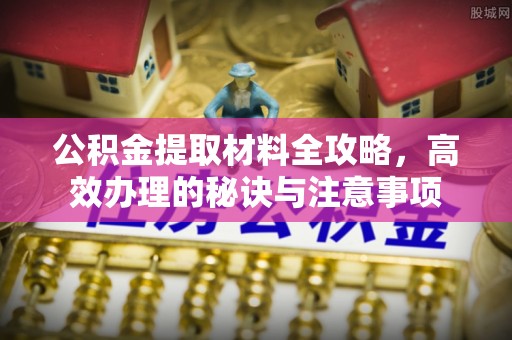 西螺公积金提取材料全攻略，高效办理的秘诀与注意事项