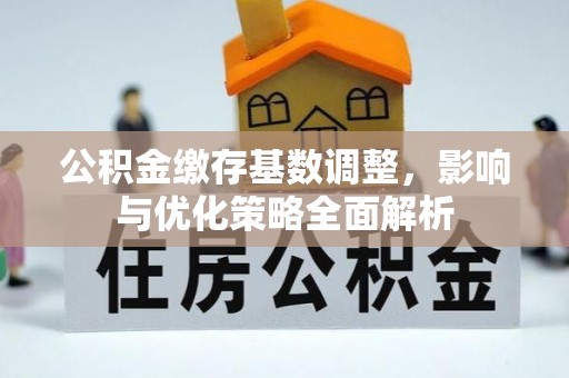 西螺公积金缴存基数调整，影响与优化策略全面解析