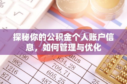西螺探秘你的公积金个人账户信息，如何管理与优化