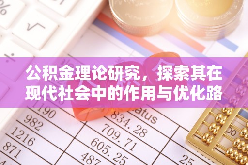西螺公积金理论研究，探索其在现代社会中的作用与优化路径