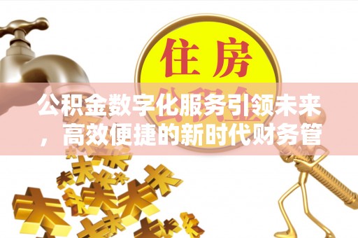 西螺公积金数字化服务引领未来，高效便捷的新时代财务管理
