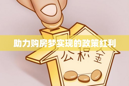 西螺助力购房梦实现的政策红利