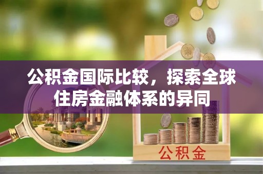 西螺公积金国际比较，探索全球住房金融体系的异同