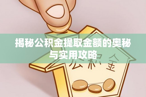 西螺揭秘公积金提取金额的奥秘与实用攻略