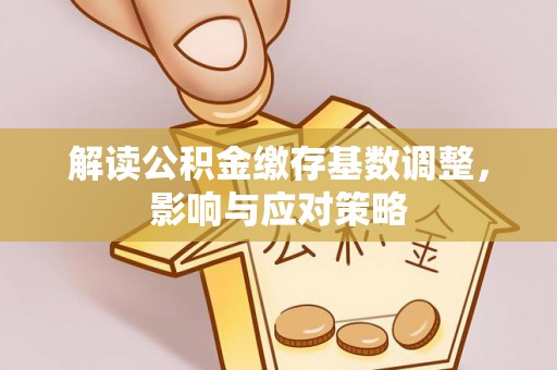 西螺解读公积金缴存基数调整，影响与应对策略