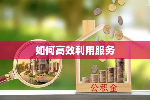 西螺如何高效利用服务