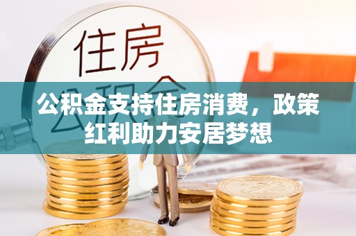 西螺公积金支持住房消费，政策红利助力安居梦想