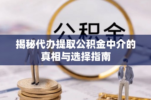 西螺揭秘代办提取公积金中介的真相与选择指南