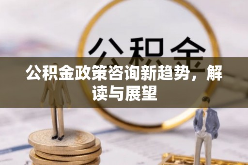 西螺公积金政策咨询新趋势，解读与展望