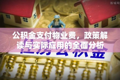 西螺公积金支付物业费，政策解读与实际应用的全面分析
